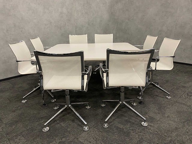 Vitra ad hoc/ alias - 8 persoons design set 160x160 - afbeelding 4 van  27