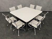 Vitra ad hoc/ alias - 8 persoons design set 160x160 - afbeelding 28 van  28