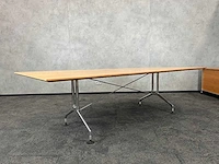 Vitra adhoc - 6p vergaderset 250x120 met dressoir - afbeelding 9 van  32