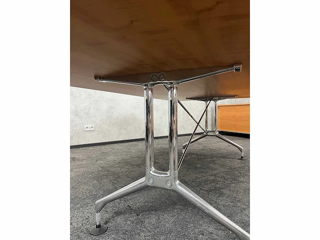 Vitra adhoc - 6p vergaderset 250x120 met dressoir - afbeelding 13 van  32