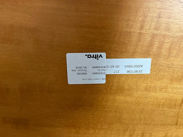 Vitra adhoc - 6p vergaderset 250x120 met dressoir - afbeelding 26 van  32