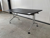 Vitra adhoc bureautafel leder top - afbeelding 1 van  4