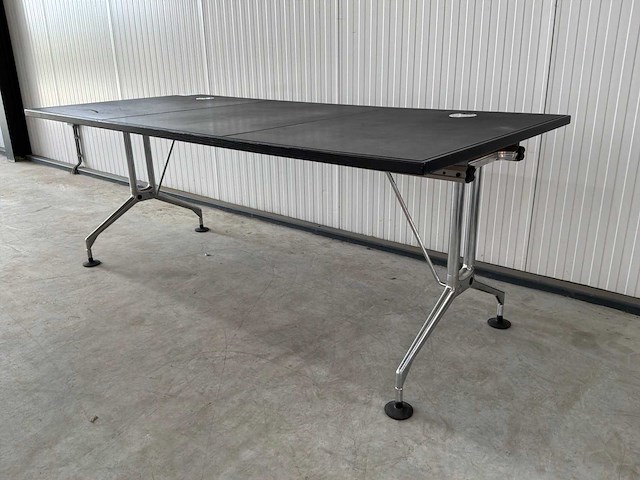 Vitra adhoc bureautafel leder top - afbeelding 1 van  6