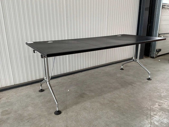 Vitra adhoc bureautafel leder top - afbeelding 3 van  6