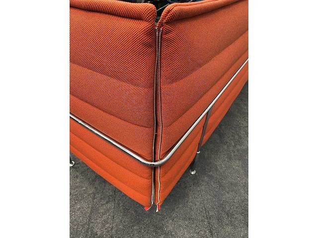 Vitra alcove - design lounge set - oranje - afbeelding 7 van  15