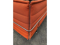 Vitra alcove - design lounge set - oranje - afbeelding 7 van  15