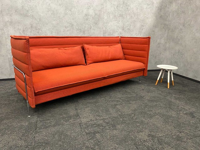Vitra alcove - design lounge set - oranje - afbeelding 1 van  15