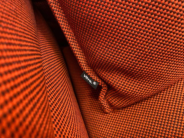 Vitra alcove - design lounge set - oranje - afbeelding 9 van  15