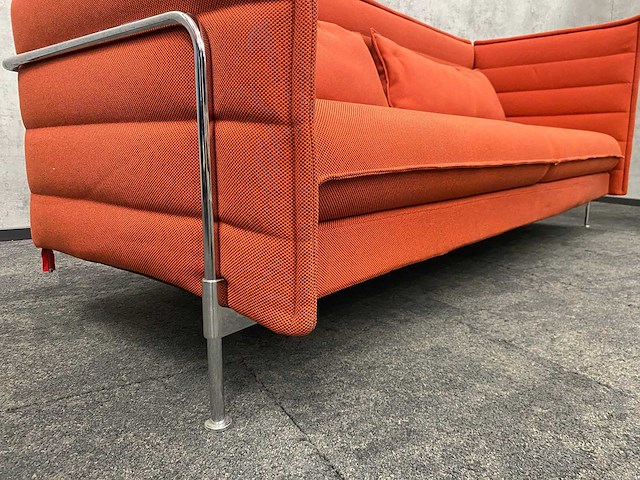 Vitra alcove - design lounge set - oranje - afbeelding 11 van  15