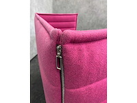 Vitra alcove - design sofa fuchsia - met kussens - afbeelding 15 van  15