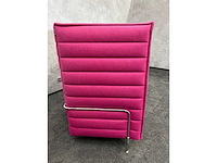 Vitra alcove - design sofa fuchsia - met kussens - afbeelding 13 van  15