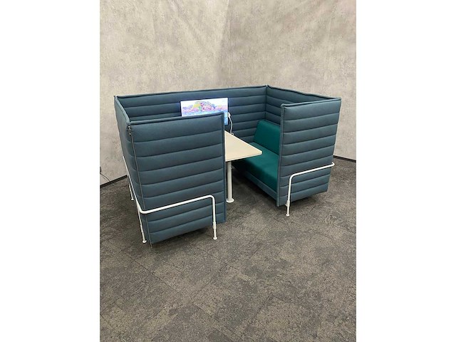 Vitra alcove cabin - design werkplek met tv - afbeelding 7 van  38