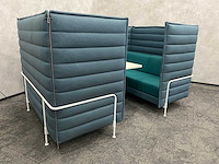 Vitra alcove cabin - design werkplek met tv - afbeelding 8 van  38