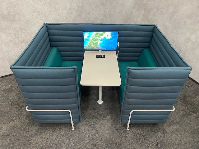 Vitra alcove cabin - design werkplek met tv - afbeelding 23 van  38