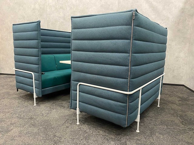 Vitra alcove cabin - design werkplek met tv - afbeelding 3 van  38