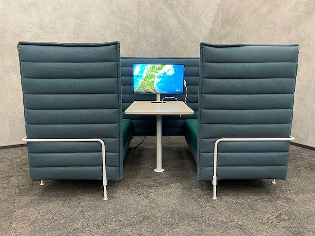Vitra alcove cabin - design werkplek met tv - afbeelding 12 van  38