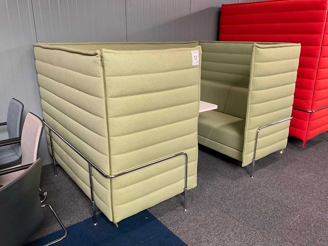 Vitra cabin alcove high back overlegplek (2x) - afbeelding 2 van  4