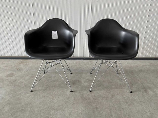 Vitra dar eetkamerstoel (2x) - afbeelding 2 van  6