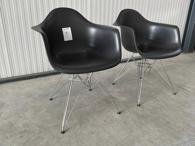 Vitra dar eetkamerstoel (2x) - afbeelding 3 van  6