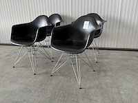 Vitra dar eetkamerstoel (4x) - afbeelding 1 van  7