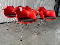 Vitra dar eetkamerstoel (4x) - afbeelding 3 van  6