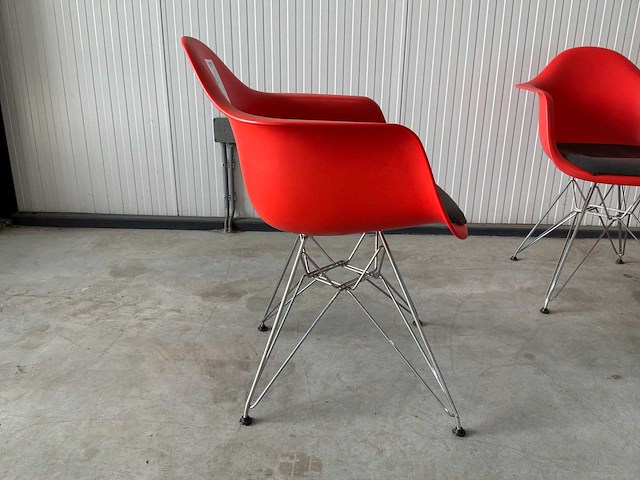 Vitra dar eetkamerstoel (4x) - afbeelding 4 van  6