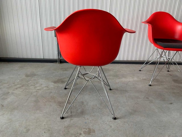 Vitra dar eetkamerstoel (4x) - afbeelding 5 van  6