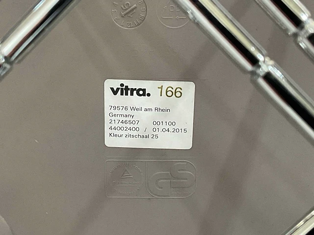 Vitra dsr eetkamerstoel (6x) - afbeelding 6 van  7