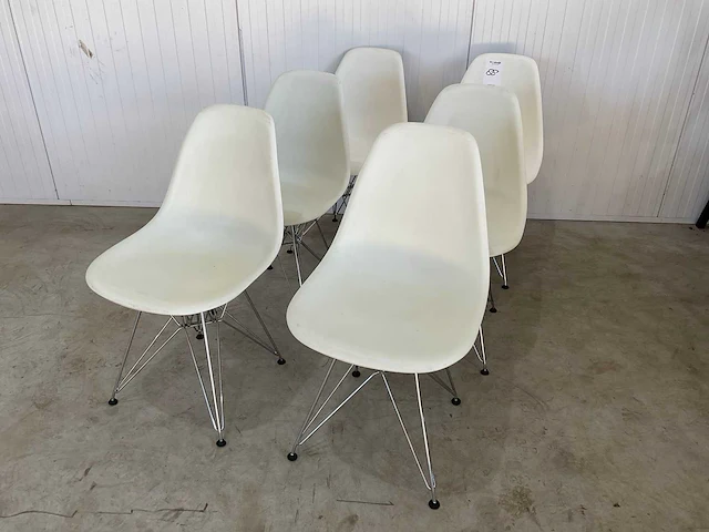 Vitra dsr eetkamerstoel (6x) - afbeelding 3 van  6
