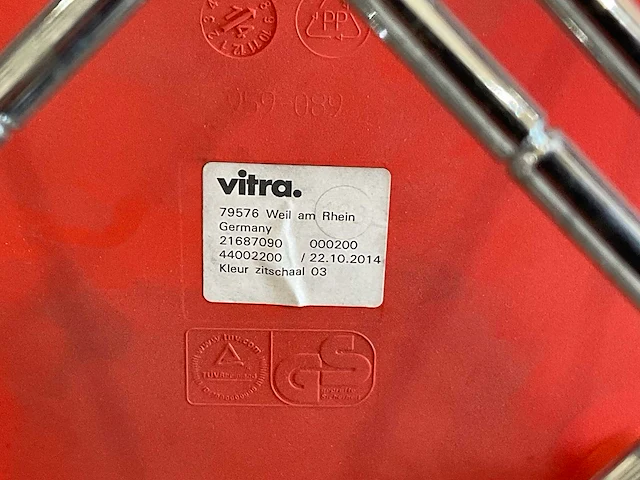 Vitra dsr eetkamerstoel - afbeelding 5 van  5