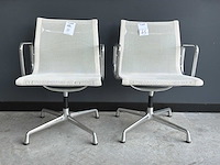 Vitra ea108 netweave vergaderstoel (2x) - afbeelding 1 van  6