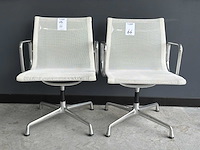 Vitra ea108 netweave vergaderstoel (2x) - afbeelding 1 van  6