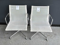 Vitra ea108 netweave vergaderstoel (2x) - afbeelding 2 van  6