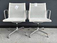Vitra ea108 netweave vergaderstoel (2x)