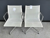 Vitra ea108 netweave vergaderstoel (2x) - afbeelding 2 van  5