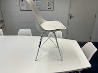 Vitra eames dsr - ovaal/bootvormig vergadertafel - afbeelding 4 van  8