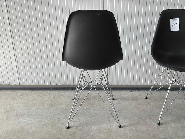 Vitra eames dsr eetkamerstoel (2x) - afbeelding 5 van  6