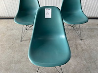 Vitra eames dsr eetkamerstoel (3x) - afbeelding 2 van  5
