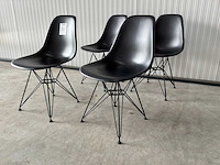Vitra eames dsr eetkamerstoel (4x) - afbeelding 1 van  7