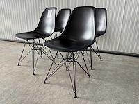 Vitra eames dsr eetkamerstoel (4x) - afbeelding 1 van  7