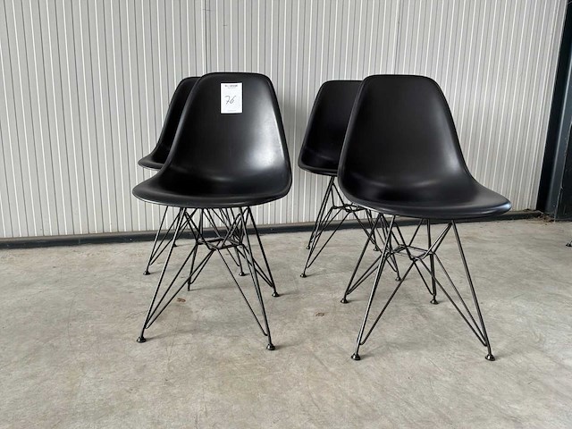 Vitra eames dsr eetkamerstoel (4x) - afbeelding 2 van  7