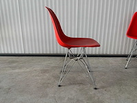 Vitra eames dsr eetkamerstoel (4x) - afbeelding 5 van  7