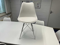 Vitra eames dsr ovaal/bootvormig vergadertafel - afbeelding 2 van  8