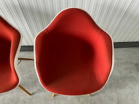 Vitra eames eetkamerstoel (4x) - afbeelding 3 van  5