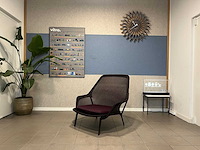 Vitra fauteuil slowchair bruin / paars - afbeelding 4 van  11