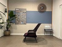 Vitra fauteuil slowchair bruin / paars - afbeelding 5 van  11