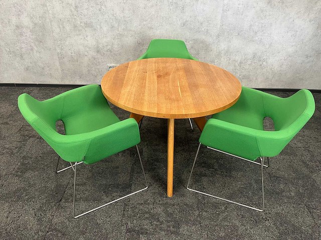 Vitra guéridon / deberenn nano 3p vergaderset ø105 - afbeelding 10 van  17