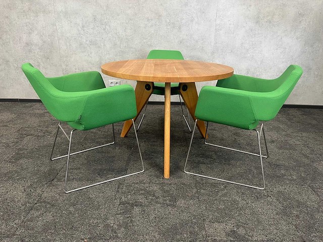 Vitra guéridon / deberenn nano 3p vergaderset ø105 - afbeelding 1 van  4