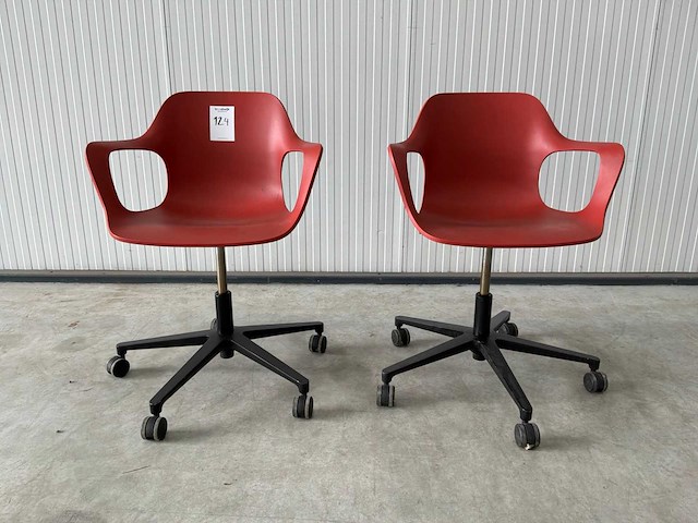 Vitra hal bureaustoel (2x) - afbeelding 2 van  6
