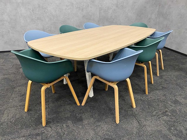 Vitra joyn - 8 persoons conferentieset 240x120 - afbeelding 1 van  17